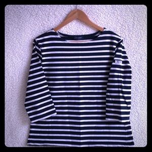 Saint James GALATHEE II Breton Striped Top